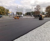 Асфальтирование и  благоустройство территории в Новосибирске