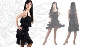 Платья для бально-спортивного танца. Коллекция Style