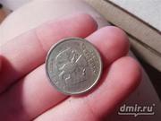 Продам монету 1 рубль 1997 г с широким кантом