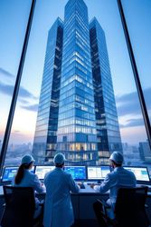 Мониторинг зданий и сооружений для безопасности и устойчивости 