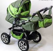 Детская коляска трансформер Bebetto Joker.(Цвет зеленый)